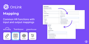Common HR functions with input and output mapping