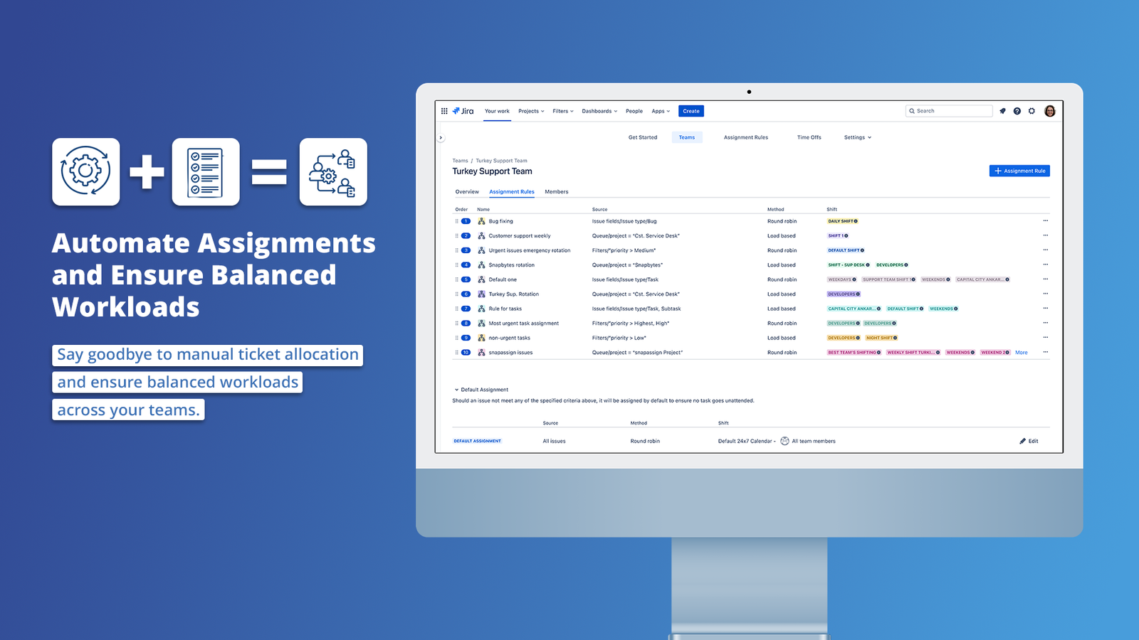 Automate Assignments and Ensure Balanced Workloads
