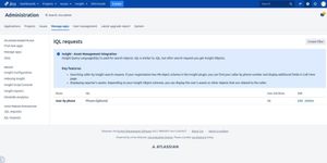 Insight integration 

Jira administrator can set IQL request for filter objects which will be displayed on Call View Page.