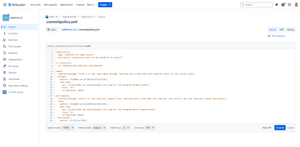 Configure the commit policy through a YAML format configuration file checked in the repository a.k.a Policy as Code. The file defines the rules to validate commits and pull requests in the repository, and other settings.