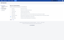 Edit/delete repeatings with bulk change