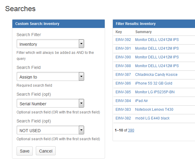Configure for your users on a shared dashboard