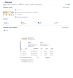 Company details setup. This includes locations, vendors, departments, curated procurement items, and more.
