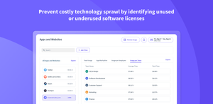 Prevent costly technology sprawl by identifying unused or underused software licenses