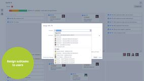 Assign subtasks to users