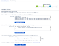 Configure Tomcat: Deploy a few configuration files to tomcat to activate Kerberos login.