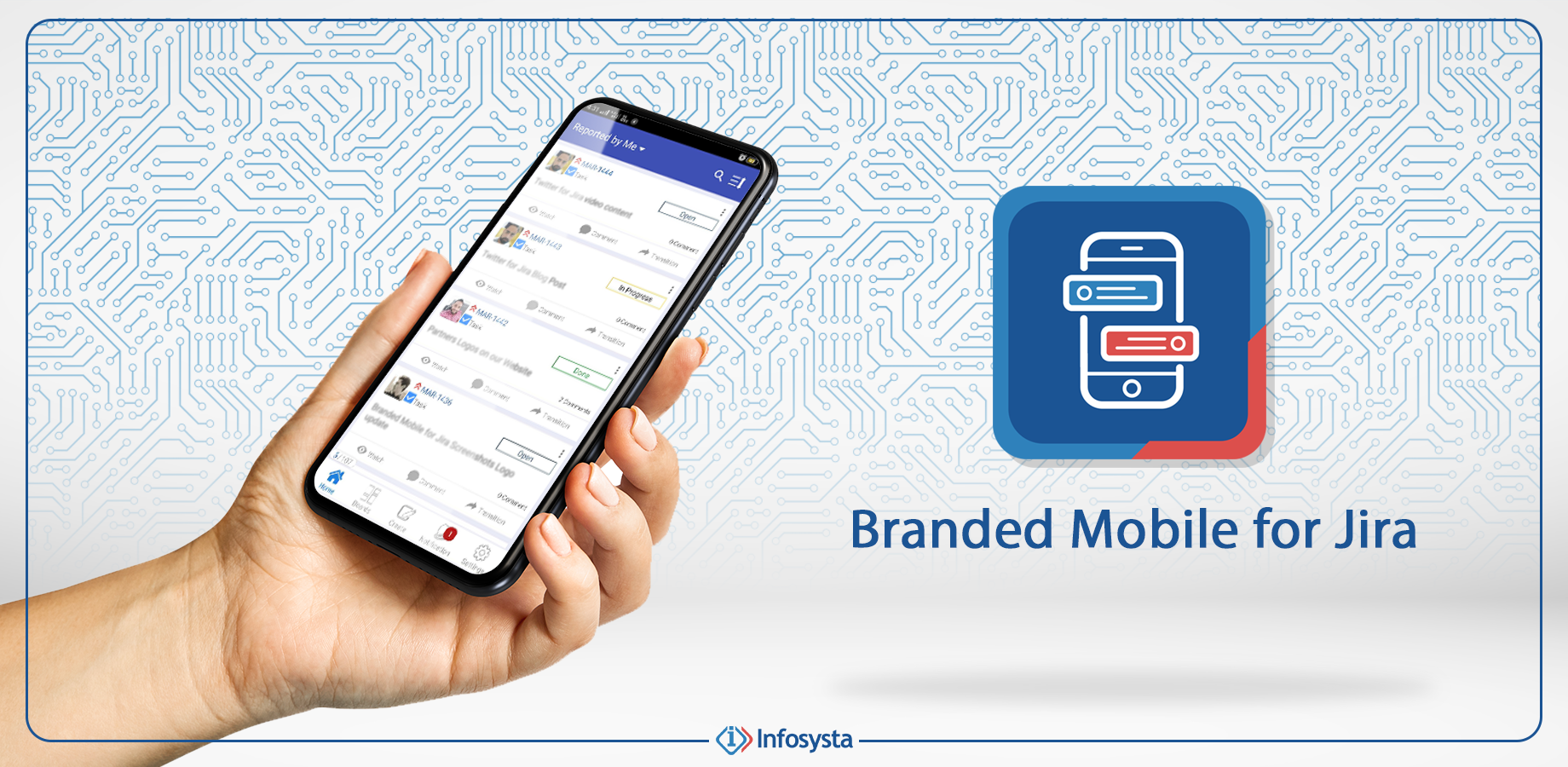 Get your custom branded app to easily create, assign, prioritize, transition, resolve and comment on Jira issues at any time from anywhere