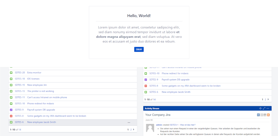 Better Announcement Banner on Jira dashboard