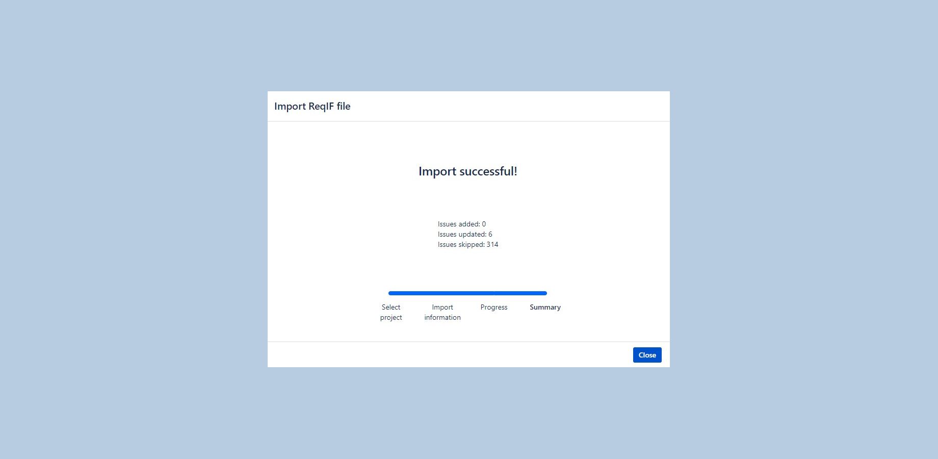 Import/Re-Import & Update over different revisions
