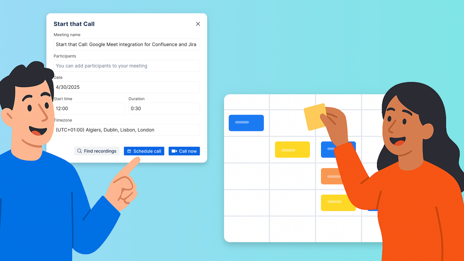 Hassle-free scheduling