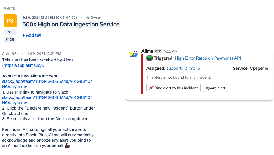 Integrates Seamlessly with Jira and Opsgenie