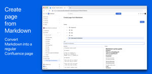 Create page from Markdown