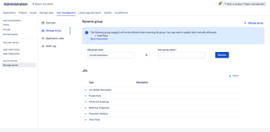 Rename group