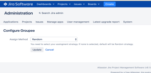 Different Strategies

You can select different strategies for assignment from custom field configuration.