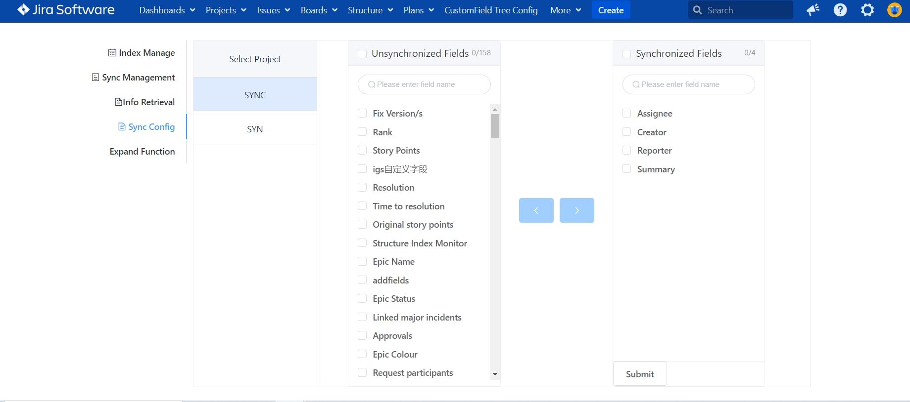 Sync Config