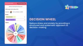 Decision wheel - Reduce stress and anxiety by providing a structured and systematic approach to decision-making
