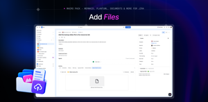 Bring supporting files into the Jira view so teams can access important project resources from one place.
