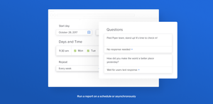 Tailor-Made Reporting: Customize your reports in any language with Standuply, featuring versatile scheduling, reminders, and a host of personalization options.