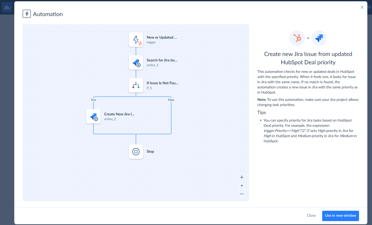 Configure your import in a convenient visual editor without any need to coding