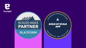 Easy Agile is a Scaled Agile Platform Partner and winner of the Atlassian Marketplace 'Agile at Scale' Partner of the Year Award 2022