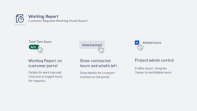 Worklog Report: Customer Requests Worklog Portal Report