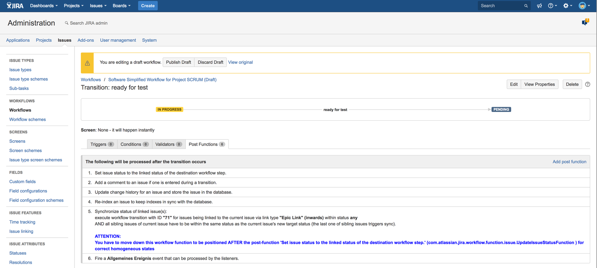 Users get benefit from automated synchr. of status