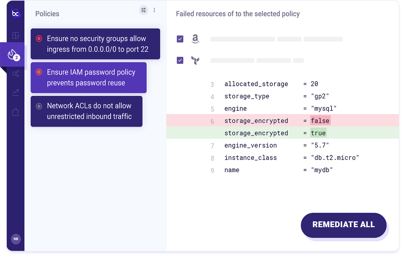 Automatically remediate security issues