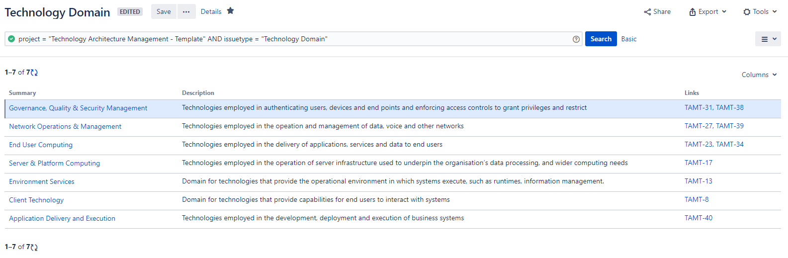 Domain and Capability Management