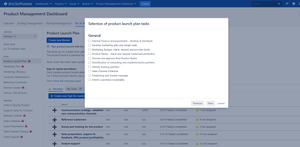 Product Launchplan easy creation