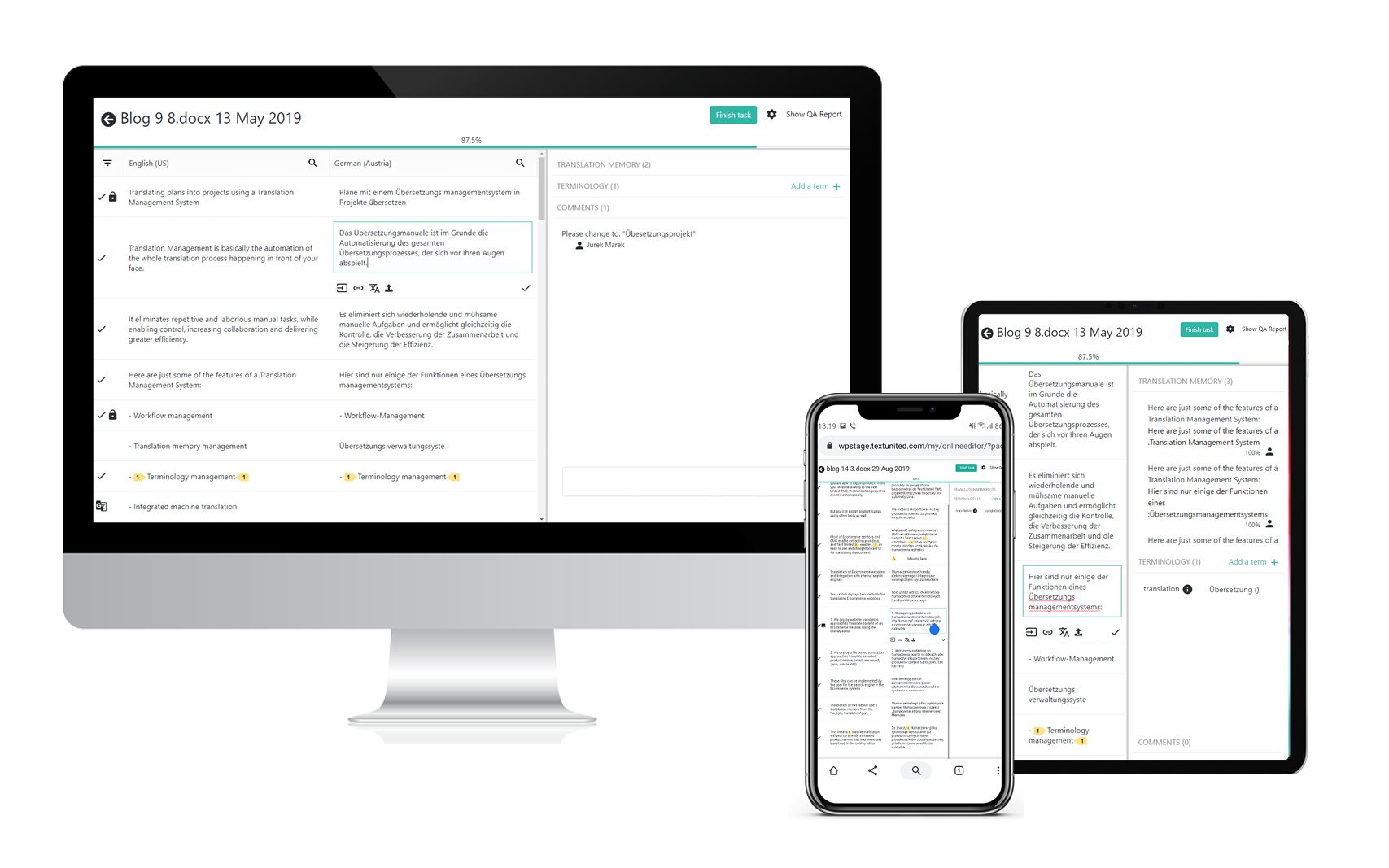 Give your translation in Confluence a human touch