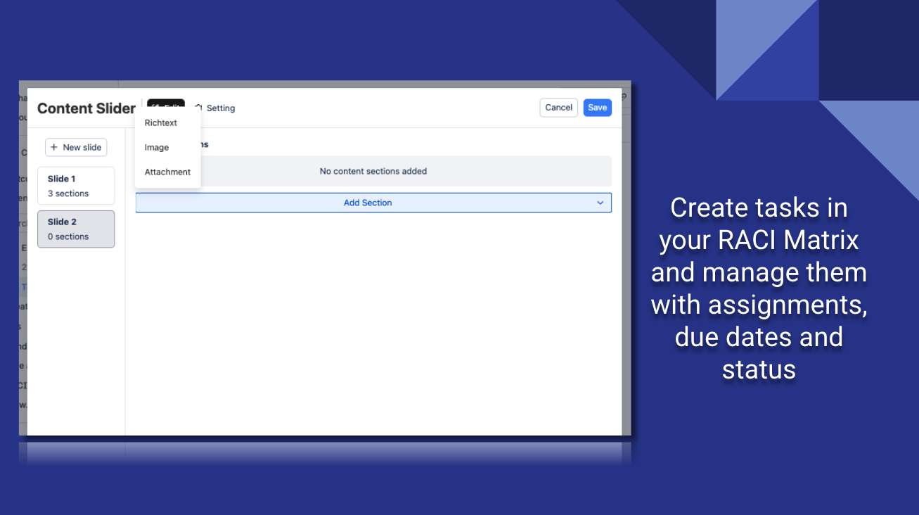 Content Slider supports multiple information types