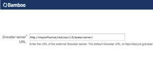 Avatar URL configuration is now in Bamboo