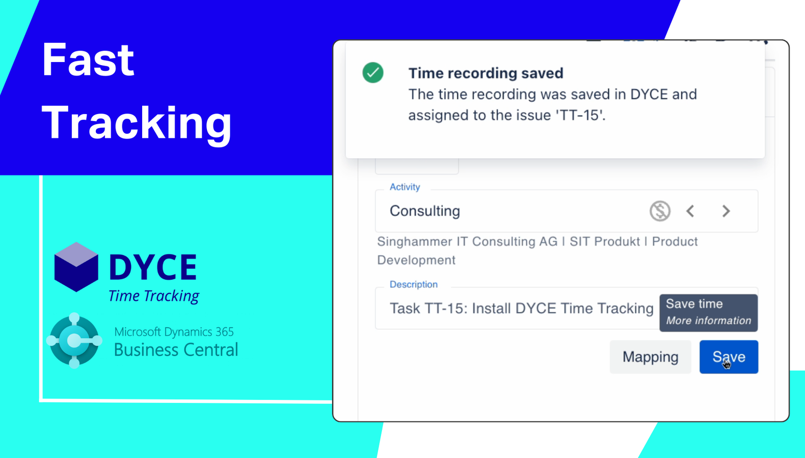 Add a duration
Change your 'Activity' (if needed)
Save! => DONE!