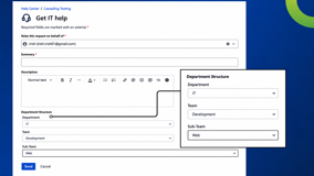 N-Level Cascade Select For Jira and JSM - Portal View