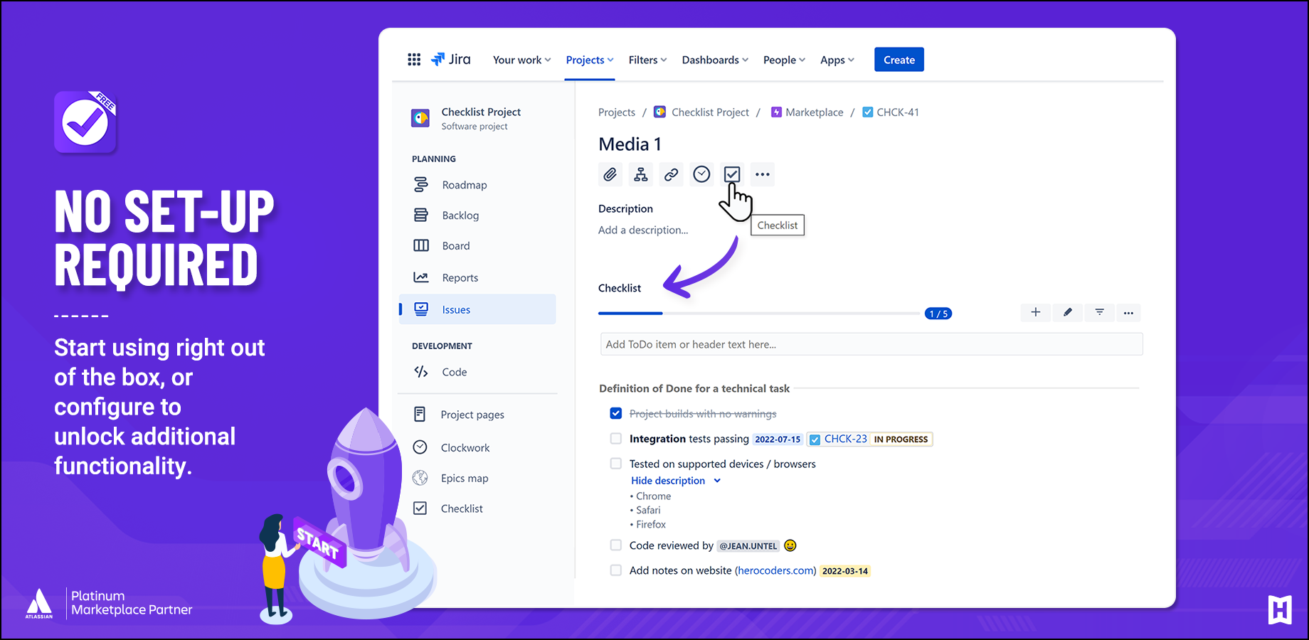 Start using right out of the box, or configure to unlock additional functionality.