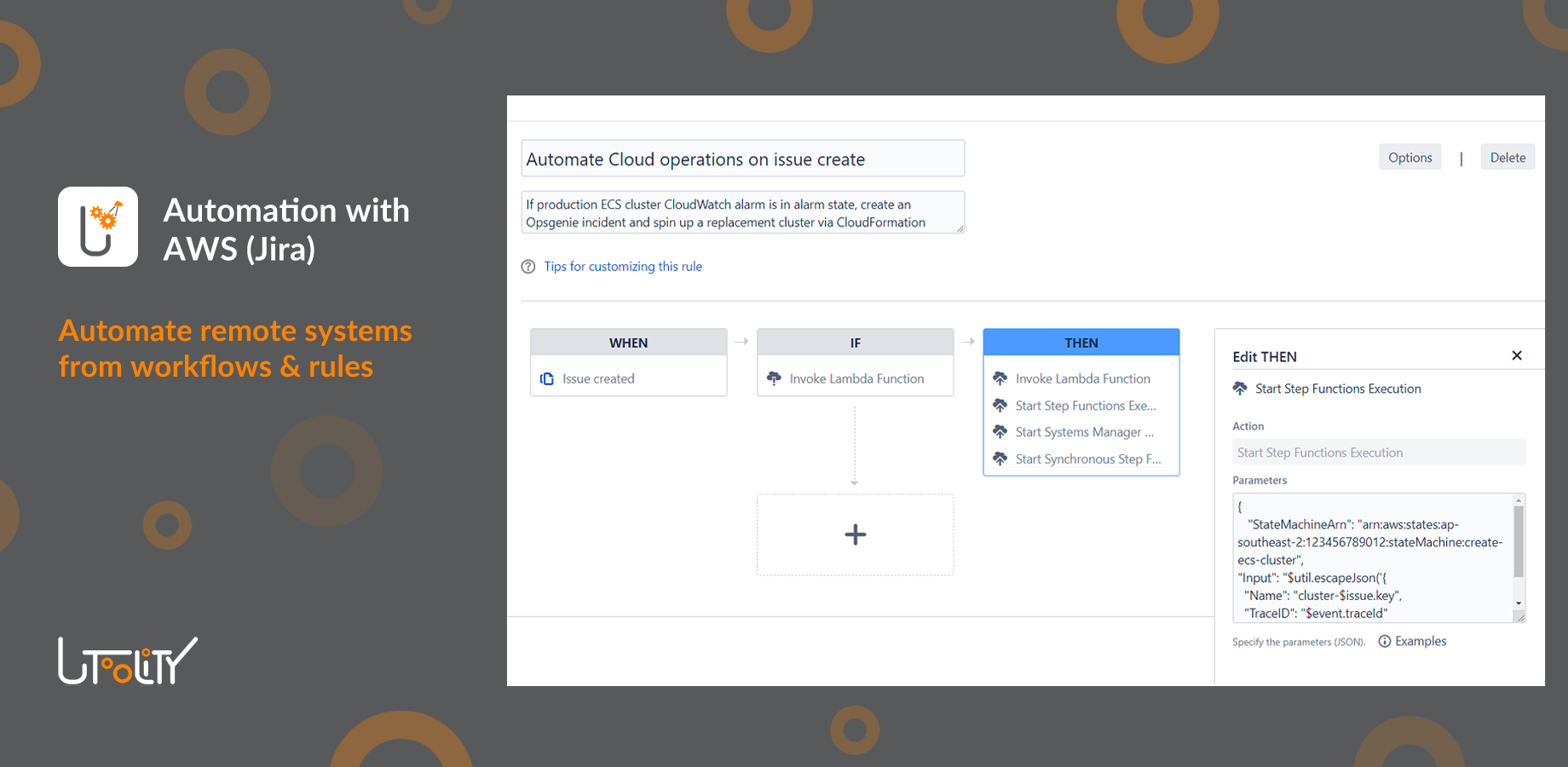 ​Run remote actions from Jira Service Management projects to notify and automate remote systems via automation rule executions.
