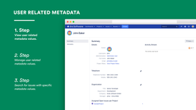 Colleagues can see your phone number and other metadata on your profile.