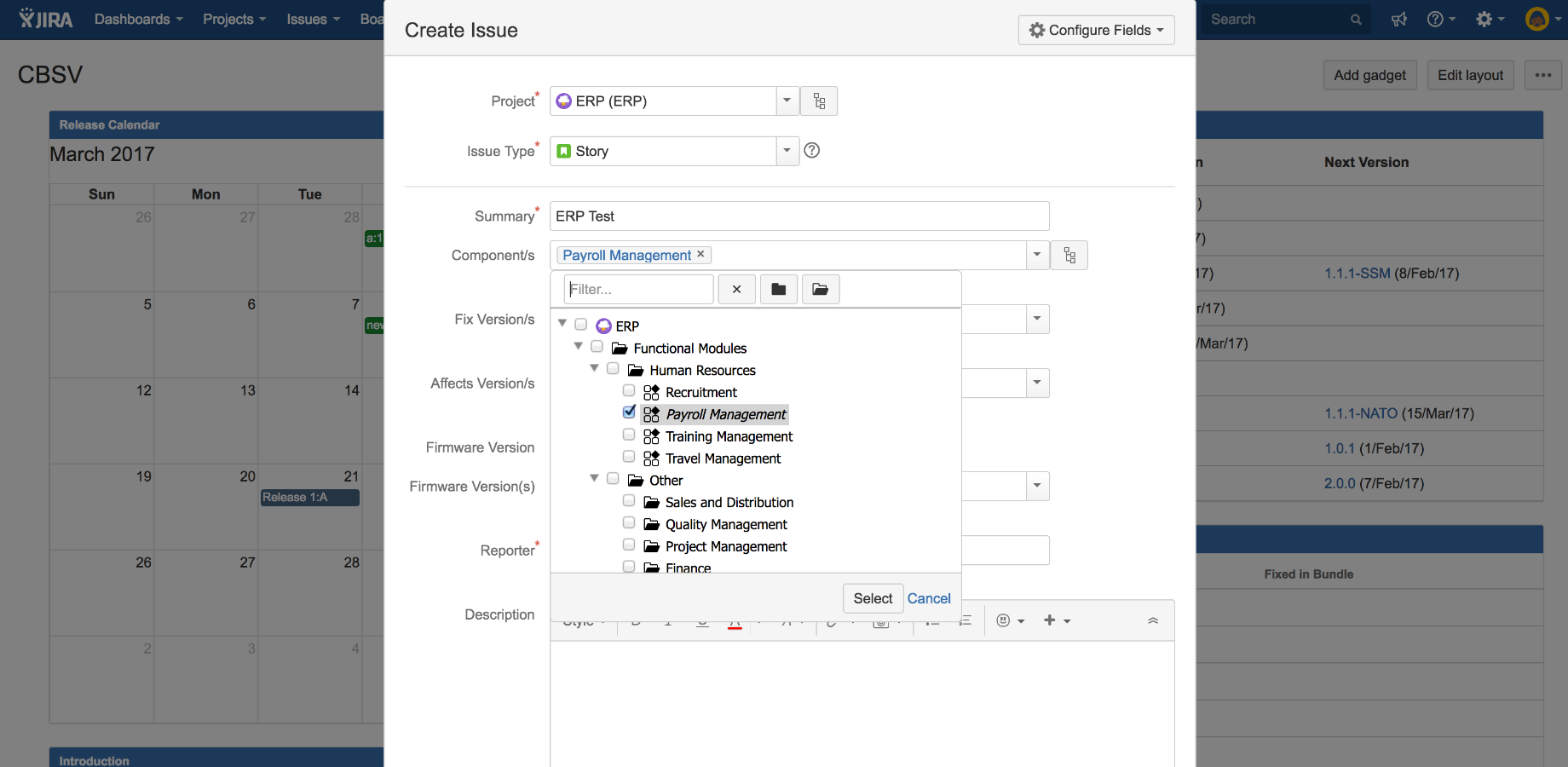 Create a component tree of project either using normal Jira components or virtual components.