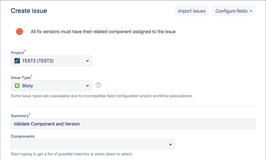 Version - Component Validation