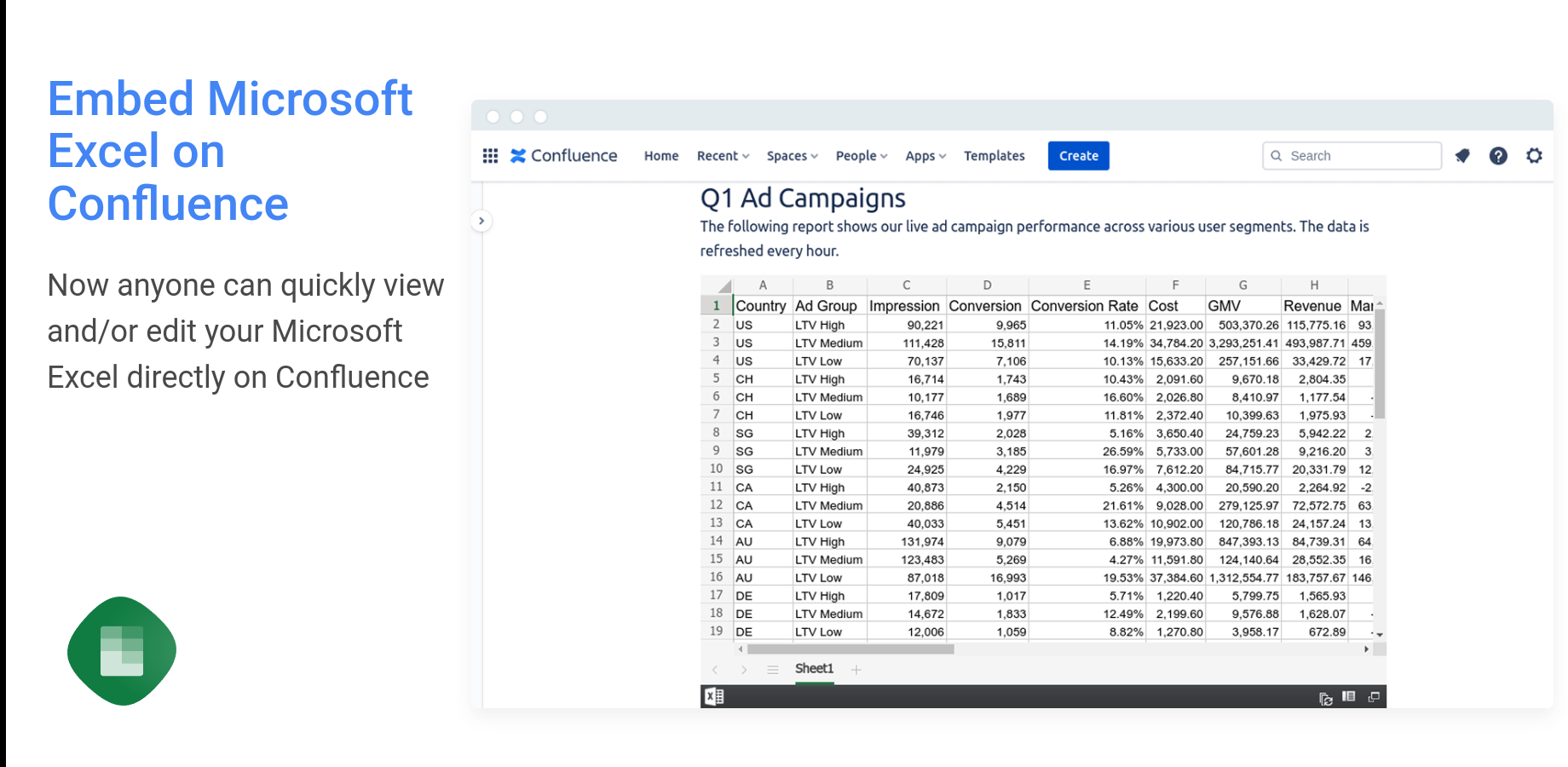 ​Quickly view and edit your Microsoft Excel