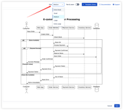 Choose from 5 diagram sizes to fit your documentation needs, from Extra Small to Extra Large.