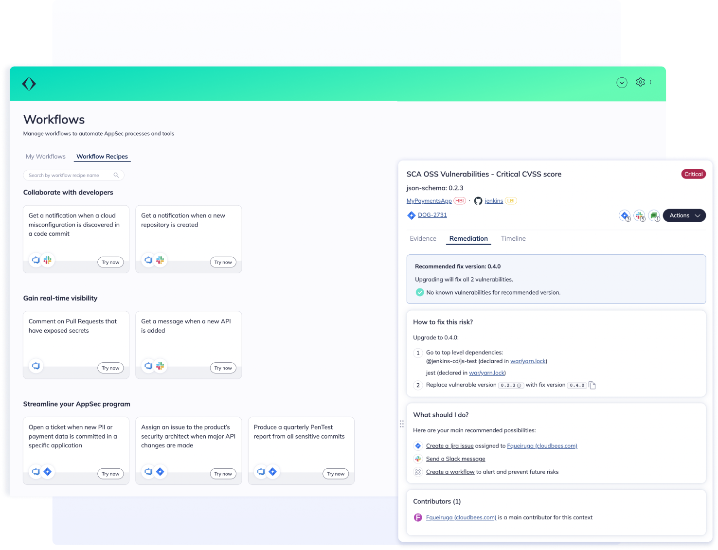 Automate remediations and developer guardrails