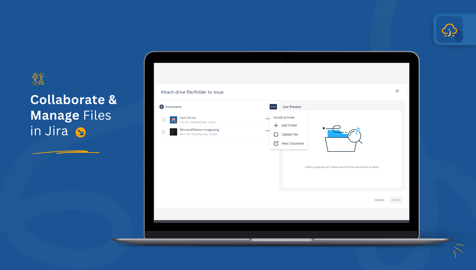 Collaborate & Manage Files in Jira