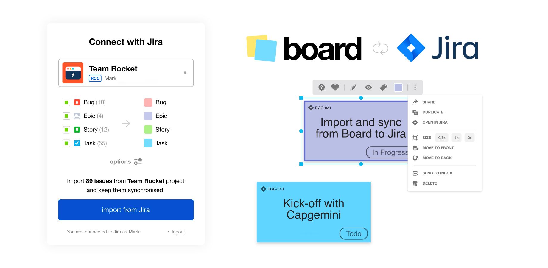A seamless user experience