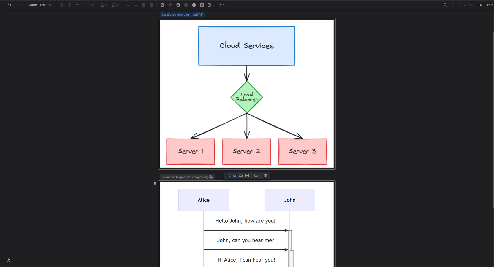 One App, Two Powerful Diagramming Tools