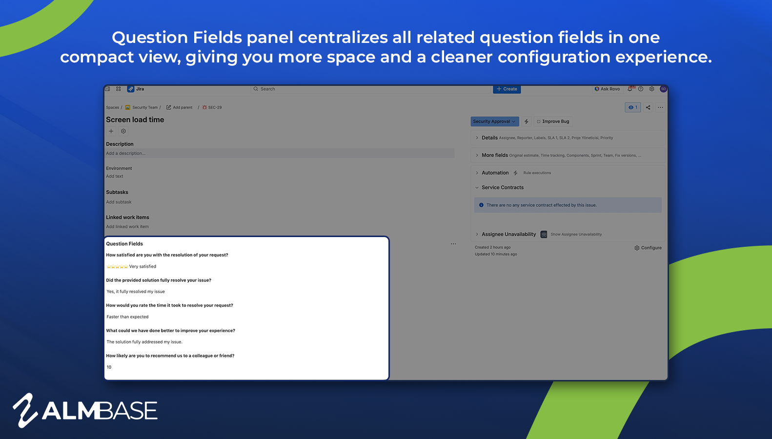 All Question Fields, One Place