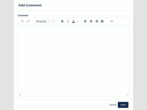 Optionally add secure standalone comments, not associated with attachments