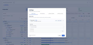 Save personal views with a name and JQL, then reopen the same project plan in this browser.