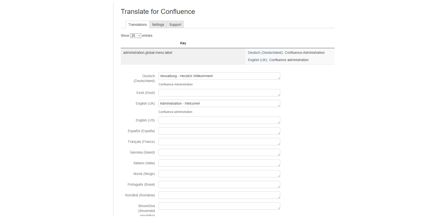 Translate