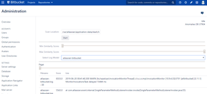 Analysis page